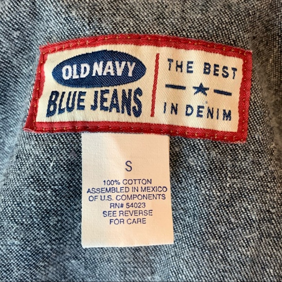 Women's size Small Vintage Old Navy cropped jean jacket - Picture 11 of 12